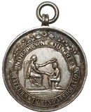 1930 Northern Counties Amateur Swimming association Silver Medal, won by A Downing, GVF