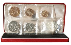 1971 Proof coin collection from the Channel Islands of Guernsey