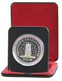 Canada, 1977 Dollar, Silver Proof, FDC. Queen Elizabeth II. Silver Jubilee