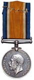 1914-18 War medal, inscribed around the rim, Serial number 128596 PNR. G. CADMAN. R.E. GRADE: GVF or better.