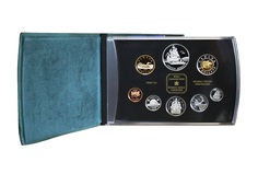 Canada, 1999 (8) coin Year Proof Collection containing (6) Sterling Silver coins, with Certificate of Authenticity FDC