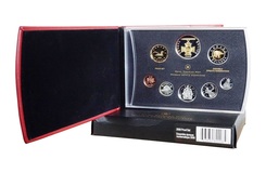 Canada, (8) coin Year 2006 Proof Collection containing (6) Sterling Silver coins, with Certificate of Authenticity FDC