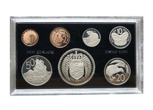 New Zealand, 1975 Proof Year Set, Cased FDC