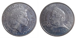 2000 £5 Five Pounds, Queen Elizabeth the Queen Mother's '100 Birthday  Crown, GVF SOLD