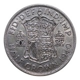 1940 Silver Half crowns