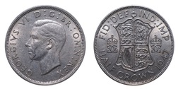 1947 Half crown, GVF 64357