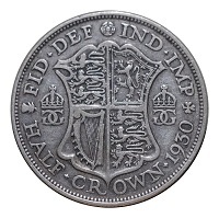 1930  Silver Half crowns