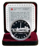 Canada, 1984 Dollar Silver Proof, '150th Anniversary of Toronto' Boxed & Cert FDC