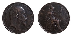 1902 Penny, VF
