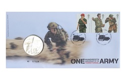 UK, 2008 Medallic Medal, Commemorating "The TERRITORIAL ARMY" Issued by the Royal Mint.
