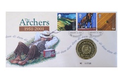 UK, 2001 Medallic Medal, Commemorating "THE ARCHERS 1951-2001" Issued by the Royal Mint.