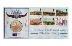 UK, 1994 Medallic Medal, Commemorating "PRINCE OF WALES" Proof, Issued by the Royal Mint.
