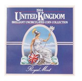 UK, 1984 Brilliant Uncirculated, official Coin Collection from the Royal Mint.
