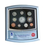 2000 Deluxe Proof Coin Collection for the 'New millennium' Cased with Royal Mint Certificate