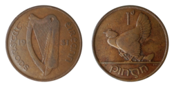 Ireland, 1931 Penny, aVF