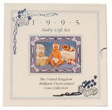UK, 1995 Baby Gift Set, (8) coins £2 to 1p Brillaint Uncirculated enclosed within a Royal Mint Folder