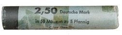 Germany, 5 Pfennig 1980 Mint Roll  x 50 coins UNC.