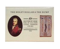 Australia's 1988 'The Holey Dollar & The Dump' Silver Proof as Issued FDC