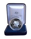 Australia, 1999 $1 One Dollar 'Three effigies of Queen Elizabeth II'. Struck in 0.999 Fine Silver, with a Mass of 1 Troy Ounce, Silver proof Boxed with Cerificate FDC