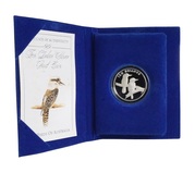 Australia, 10 Dollars 1989 'Birds of Australia' "Kookaburra Bird" Silver Proof Boxed with Certificate, FDC