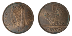 Ireland, 1952 Penny, GVF