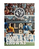 Isle of Man, 1982 One Crown 'World Cup Spain' 3rd in series Silver Proof enclosed within a descriptive colour folder