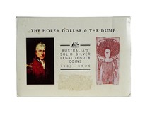 Australia's 1989 'The Holey Dollar & The Dump' Silver Proof as Issued FDC