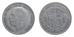1933 George V Silver Half crown, Fine