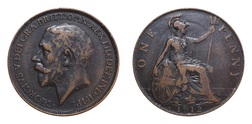 1912H Penny, RGF Scarce