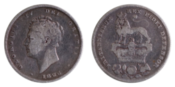 1826 Shilling, aFine