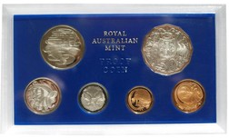 Australian, 1976 Proof year Set, issued by the Royal Australia Mint Choice FDC