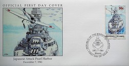 Marshall Islands, 'Dec 07. 1991' Official First Day Cover, Choice UNC 'W26.FDC (4.3)'