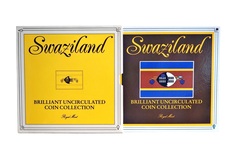 Swaziland, 1986 (6-Coins) Brilliant Uncirculated Coin Collection, Issued by the Royal Mint, UNC