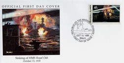 Marshall Islands, 'OCT 13, 1989' Official First Day Cover, Choice UNC 'W2.FDC (1.1)'