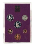 1980 Proof Coin Collection, (6-coin) Set 2nd grade aFDC