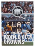 Isle of Man, 1982 One Crown 'World Cup Spain' 4th coin in series Silver Proof enclosed within a descriptive colour folder