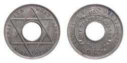 British West Africa, 1932 One/Tenth Penny, EF