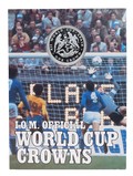 Isle of Man, 1982 One Crown 'World Cup Spain' 2nd in series Silver Proof enclosed within a descriptive colour folder