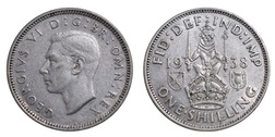 1938 Scot Shilling, VF
