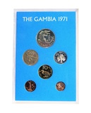 The Gambia, 1971 The First Decimal Coinage Proof Set
