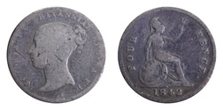 1842 Four-pence (Groat), FAIR
