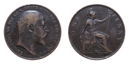 1902 Penny, Fine