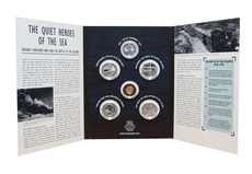 2016 The Battle of The Atlantic 1939-1945 Gold and Silver Coin Set, FDC
