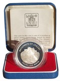 Jersey, 25 Pence Crown,, 1977 Silver Jubilee Crown Silver Proof, Boxed & Certificate FDC