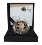2009 Henry VIII Accession 500th Anniversary £5 Crown Silver Proof, FDC