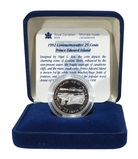 Canada 1992 Commemorative 25 Cents 'Prince Edward Island' Silver Proof , boxed with certificate FDC