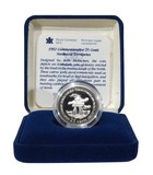 Canada 1992 Commemorative 25 Cents 'Northwest Territories' Silver Proof , boxed with certificate FDC