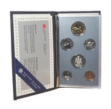 Canada, 1993 Year Specimen Set (SS)  (6 specimen coins) Cased with Certificate and outer cover, FDC