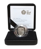 Pre-Owned 2009 UK One Pound Silver Proof, Boxed with Royal Mint Certificate, aFDC