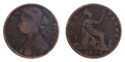 1879 Penny, FAIR Clear date